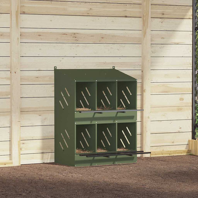 Chicken Coop, Olive Green