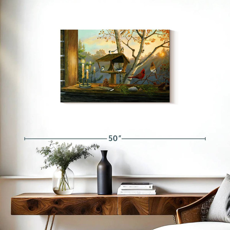 Brampt Evening Reflections, 20" H x 30" W