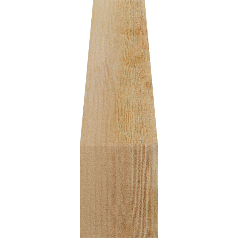 Attelle impériale du genou, Sapin de Douglas, Brute, H 22 po x l 6 po x P 14 po