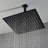 16 Inch Bathroom Luxury High Pressure Waterfall Rain Shower Head-122006080