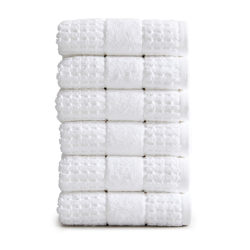 Aneko 100% Cotton Hand Towel, White