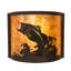Tiberius 1 - Light Flush Mounted Sconce