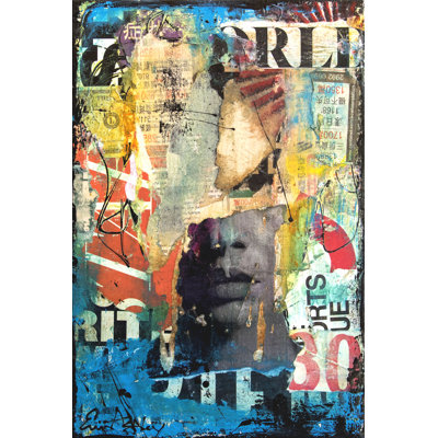 Tête de collage