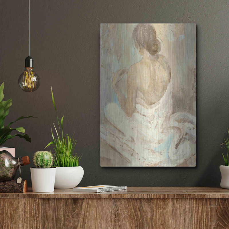 «Abstract Figure Study II» par Albena Hristova, H 16 po x l 12 po