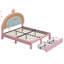 Lit plateforme en velours Aristeu-662336603