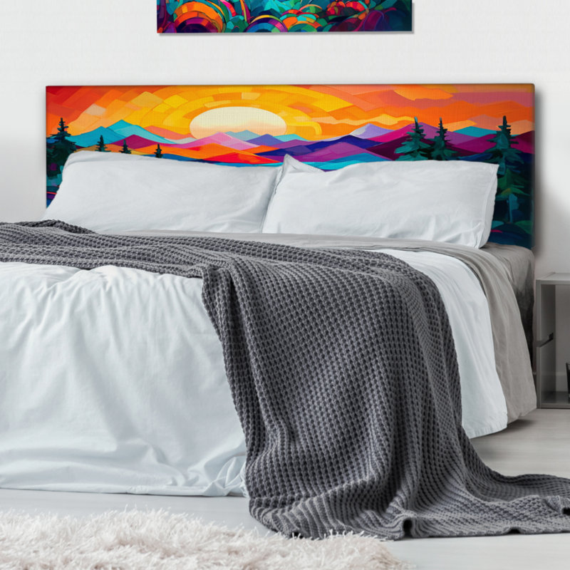 Tête de lit tapissier Khamyla, Grand