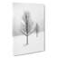 Winter Trees Abstract - Wrapped Canvas-56640989