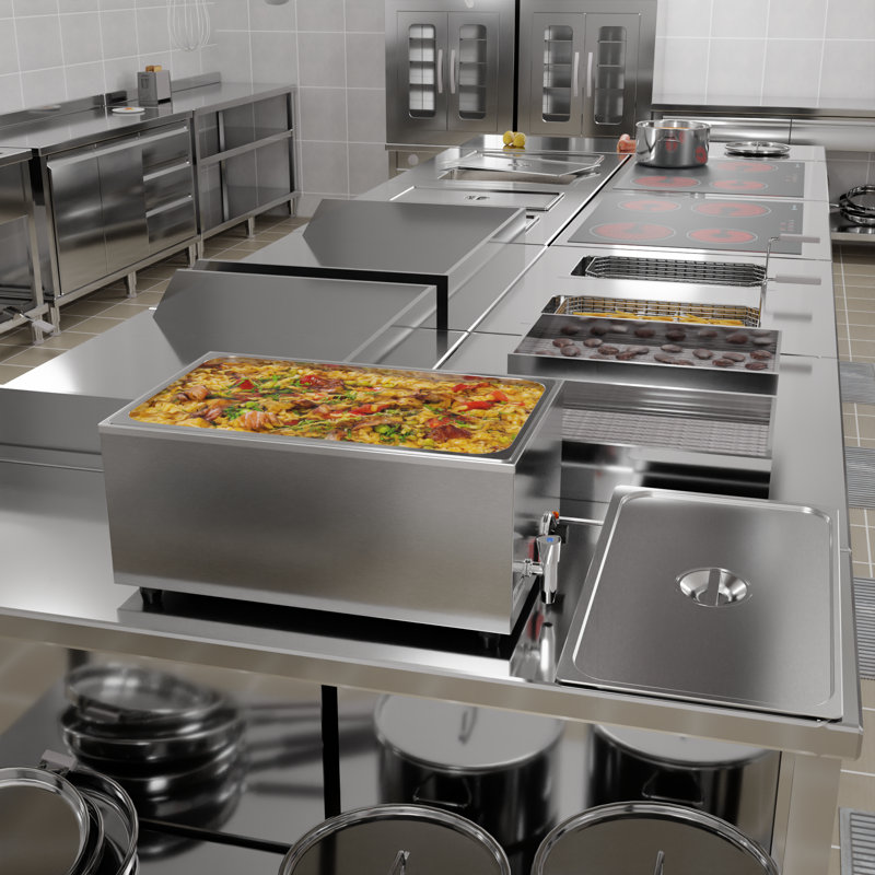 21 pte Chauffe-aliments avec robinet, CFW-1T