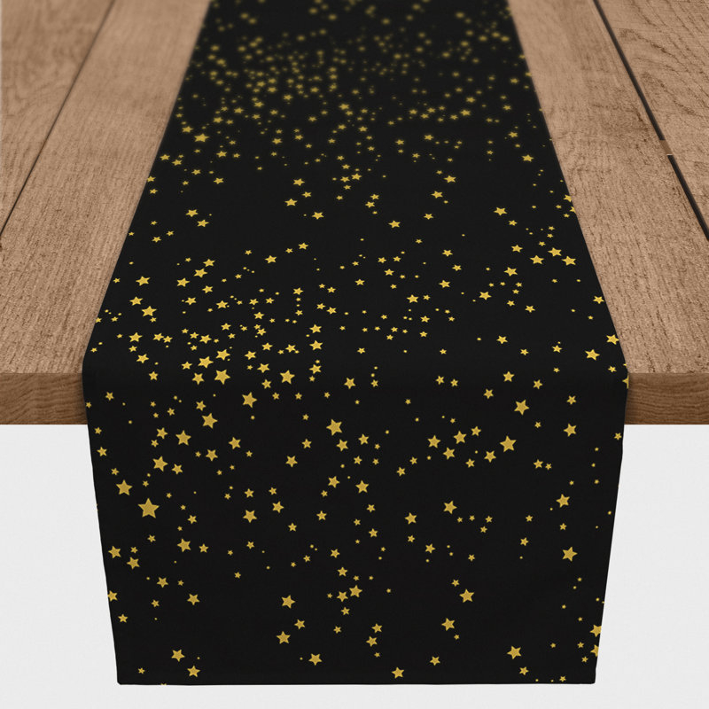 Chemin de table stars Wigston, 72 po x 16 po