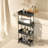 Slim Storage Cart With Wheels, Bathroom Cart Organizer...