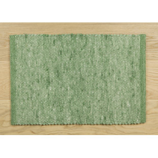 Solid Colour Wool Area Rug