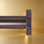 Heavy Duty Tension Curtain Rod - Adjustable Spring Tension Rod For Shower Or Windows, Hexagonal Design With Rustproof Finish And Non-Slip Rubber Tips