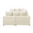 Modular 6 - Seat Corduroy Sectional For Entertaining Space, Engineered Wood Frame, Sinuous Spring, 36 In Height Piece Relaxing, Cream Color, Coil And Low Profile Legs, 116.5 Width
