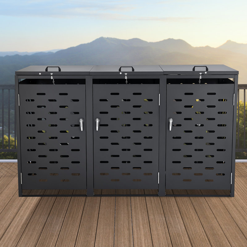 Steel Garbage Shed