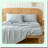 Luxury Grey Queen Bedding Set - Super Soft Polycotton Sheets & Pillowcases - Hotel Quality Warmth Tech - All Seasons Cozy Comfort - Deep Pocket Fit
