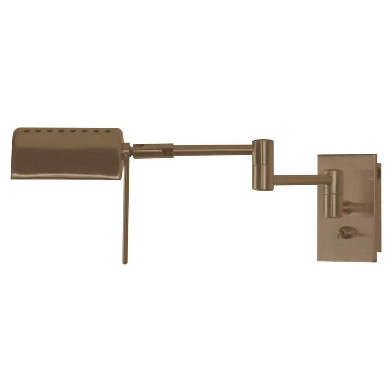 Horizontal, Antique brass