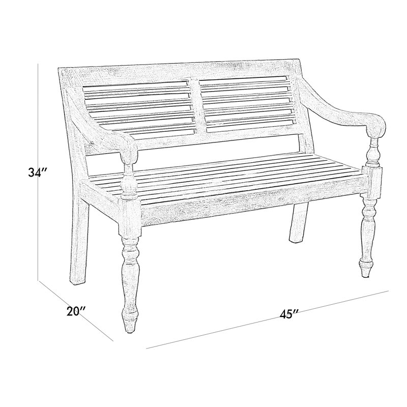 Banc d'appoint Del Rey