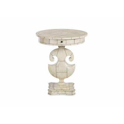 Lyre Spot Solid Wood End Table