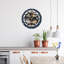 Wood Wall Clock-489086245