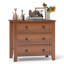 Commode 3 tiroirs avec poignées pratiques-401525552