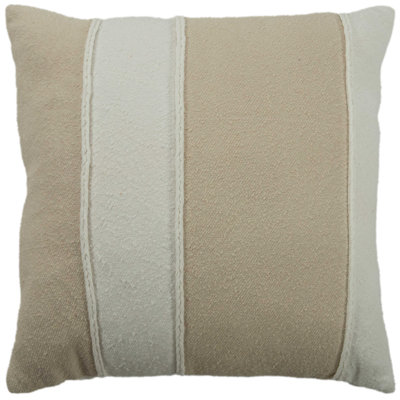  Striped Cotton Throw Pillow