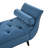 Upholstered Velvet Bench, End Of Bed Bench With 2 Pillows, Upholstered Button Tufted Ottoman,Footstool With Rolled Arms, Foot Rest With Solid Wood Legs, For Entryway, Living Room ,Dining Room,Blue-403718390-403718280