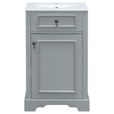 Elegant Vanity with Storage