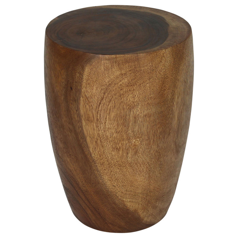 Iraima Solid Wood End Table, Livos Walnut