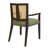 Jad Wooden Dining Chairs With PE Rattan Backs-1611129516-1611129505