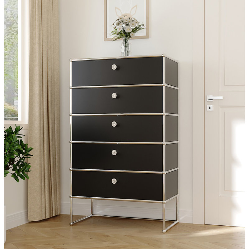 Commode décorative, Noir