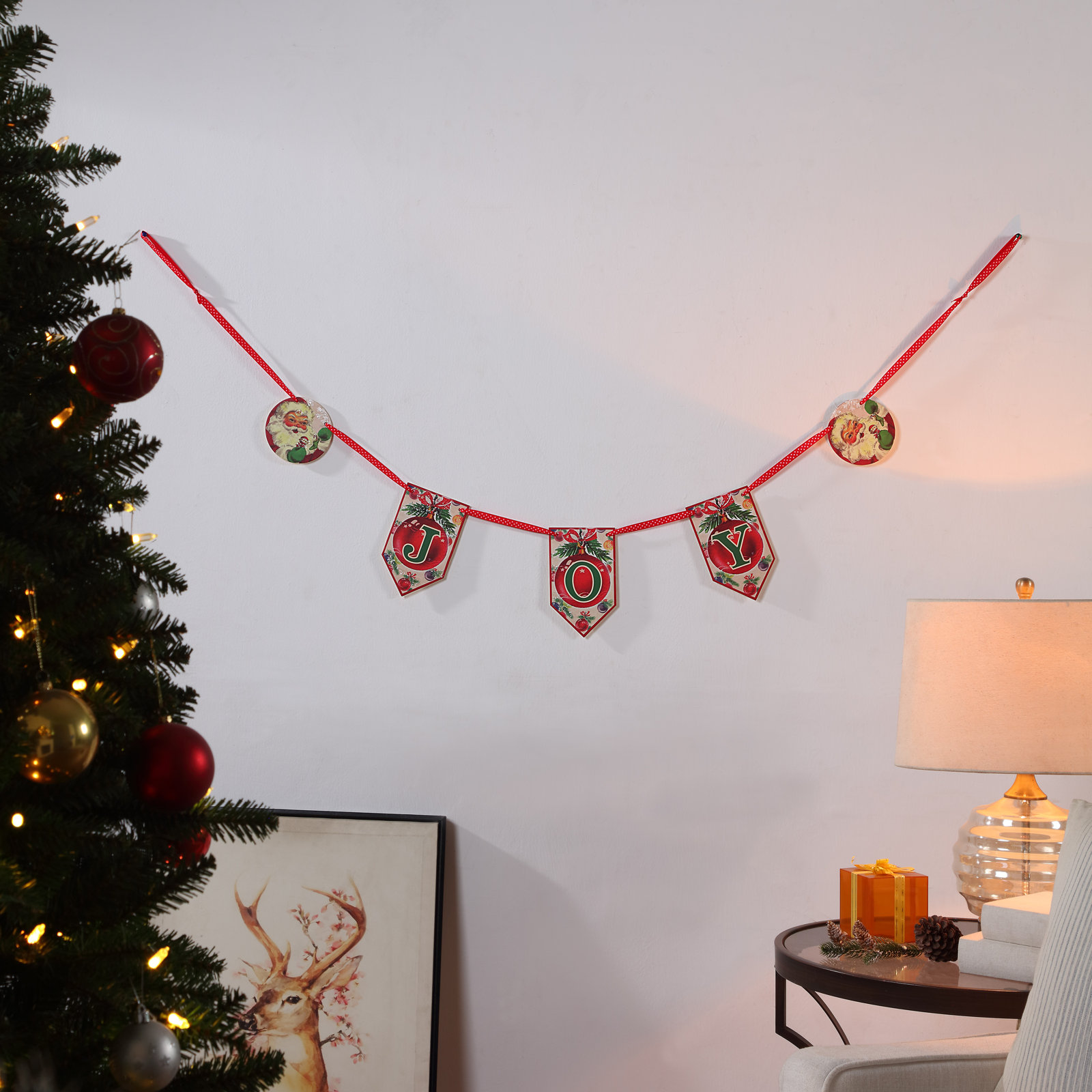 Nostalgic 72" Vintage Banner - Joy