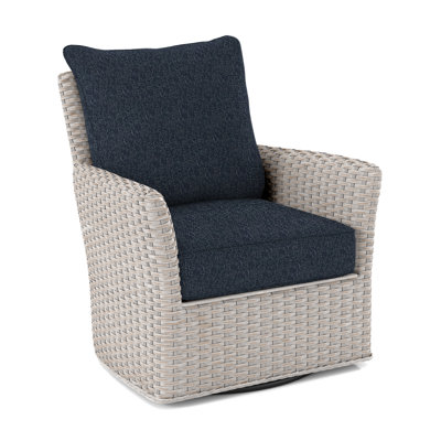 Lanai Upholstered Swivel Armchair