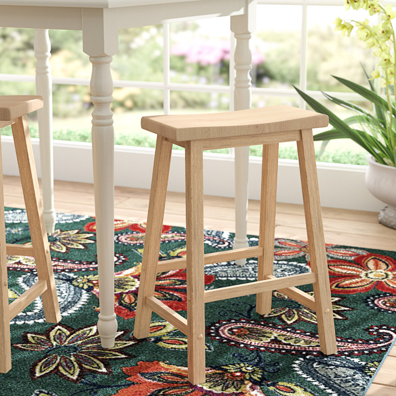 Ensemble de salle à manger 2 pièces Alek, Naturel, Tabouret de comptoir (assise de 24 po de hauteur)