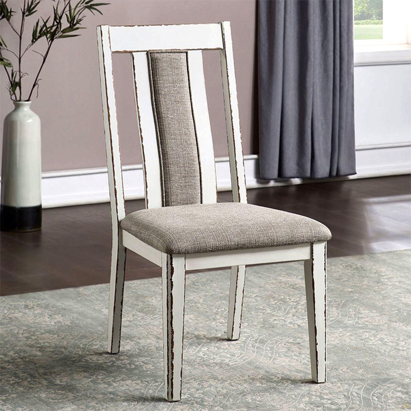 Ensemble de 2 chaises d'appoint rembourrées