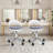Erinique Backed Adjustable Height Industrial Stool