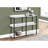 Metal Frame 3-Tier Console Table