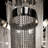 29" Modern Waterfall Chain Chandelier - Luxury Multi-Tier Stainless Steel Hanging Lighting for Foyer & Dining Room-1903883639