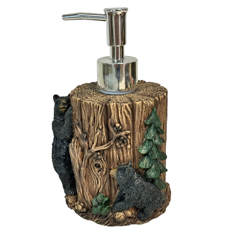 Bears Around Tree Soap Bottle