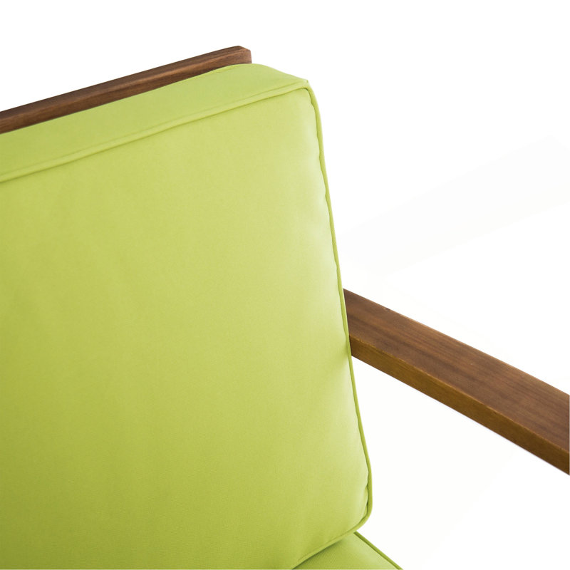 Ensemble de 2 chaises club Perla, vert