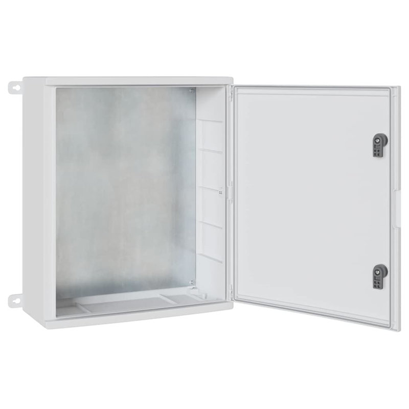 Control Cabinet Grey ABS Plastic Modern Workshop Tool Storage Organizer