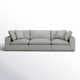 Ellaria 120'' 3 - Piece Modular Upholstered Sofa