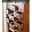 Vitrine rétro grande capacité multifonctionnelle