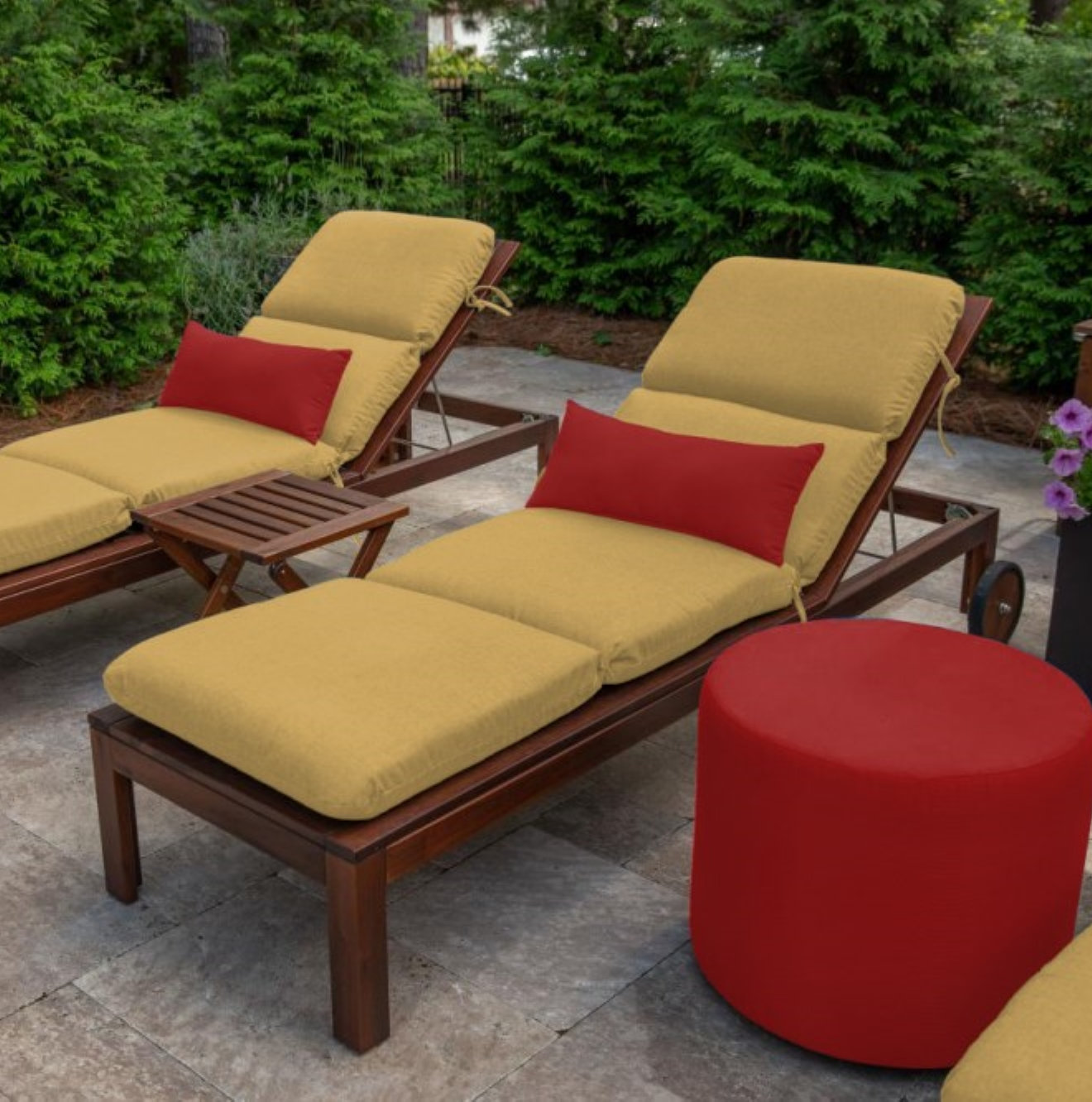 23" Sunbrella® Seat and Back Cushion, Camel