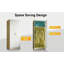 Shelissa 2 Door Manufactured Wood Wardrobe-747756928