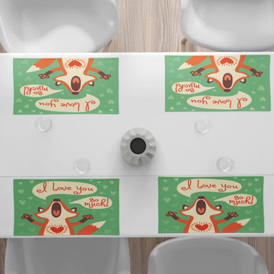 Polyester Kids Rectangle Placemat