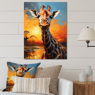 " Animal Citrine Giraffe Drips "