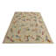 Tapis crème carré 6 pi