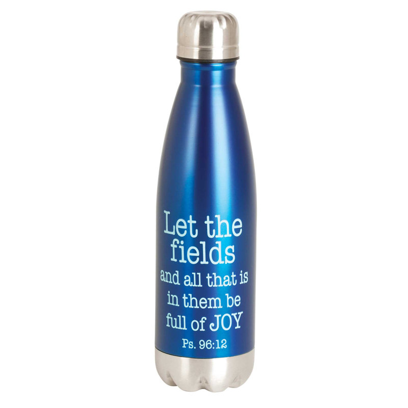 Bouteille d'eau Let The Fields Blue 17 oz