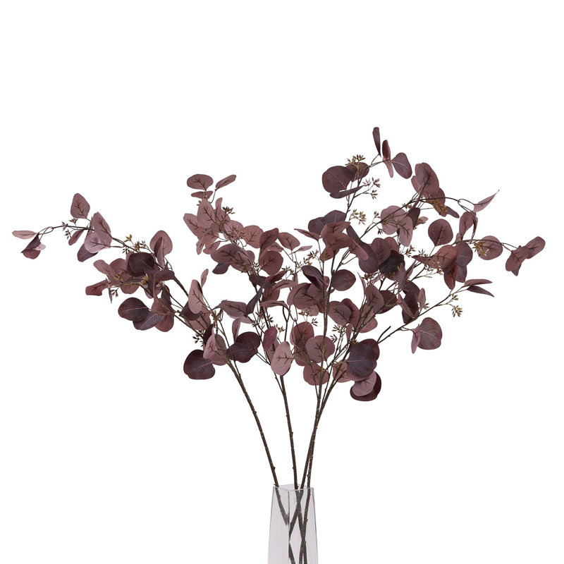 Arrangement, Brown, 109 cm H x 38 cm W x 38 cm D, Burgundy