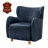 Lannion Upholstered Wingback Armchair-1590150376